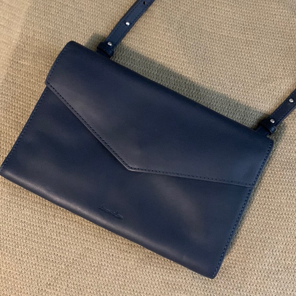 Steven Alan Navy Crossbody / Clutch Convertible Bag